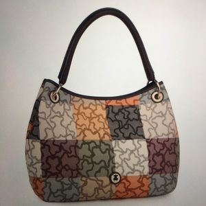 Orange Brown Colored Kaos One shoulder bag